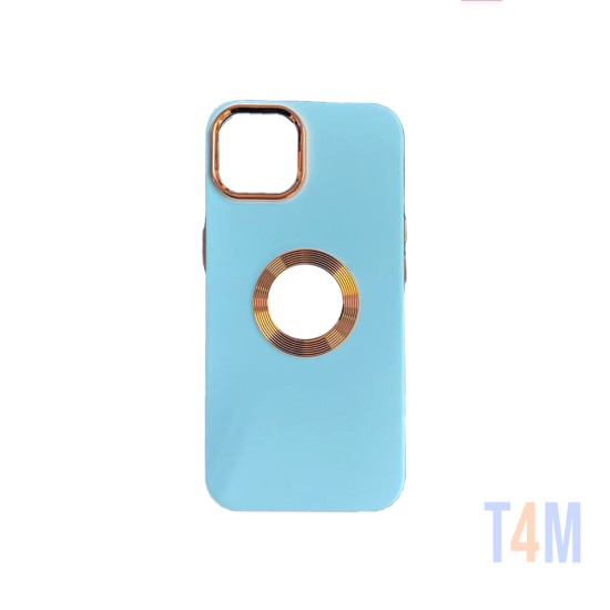 Capa de Silicone para Apple iPhone 14 Céu Azul